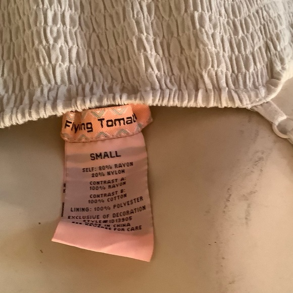 Flying Tomato floor length sleeveless embroidered summer dress size small - Picture 3 of 6